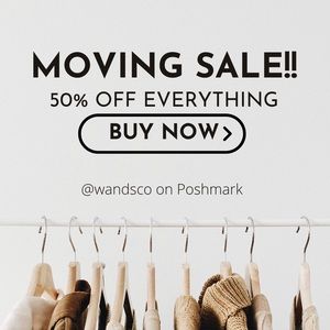50% off + (prices already dropped as marked)